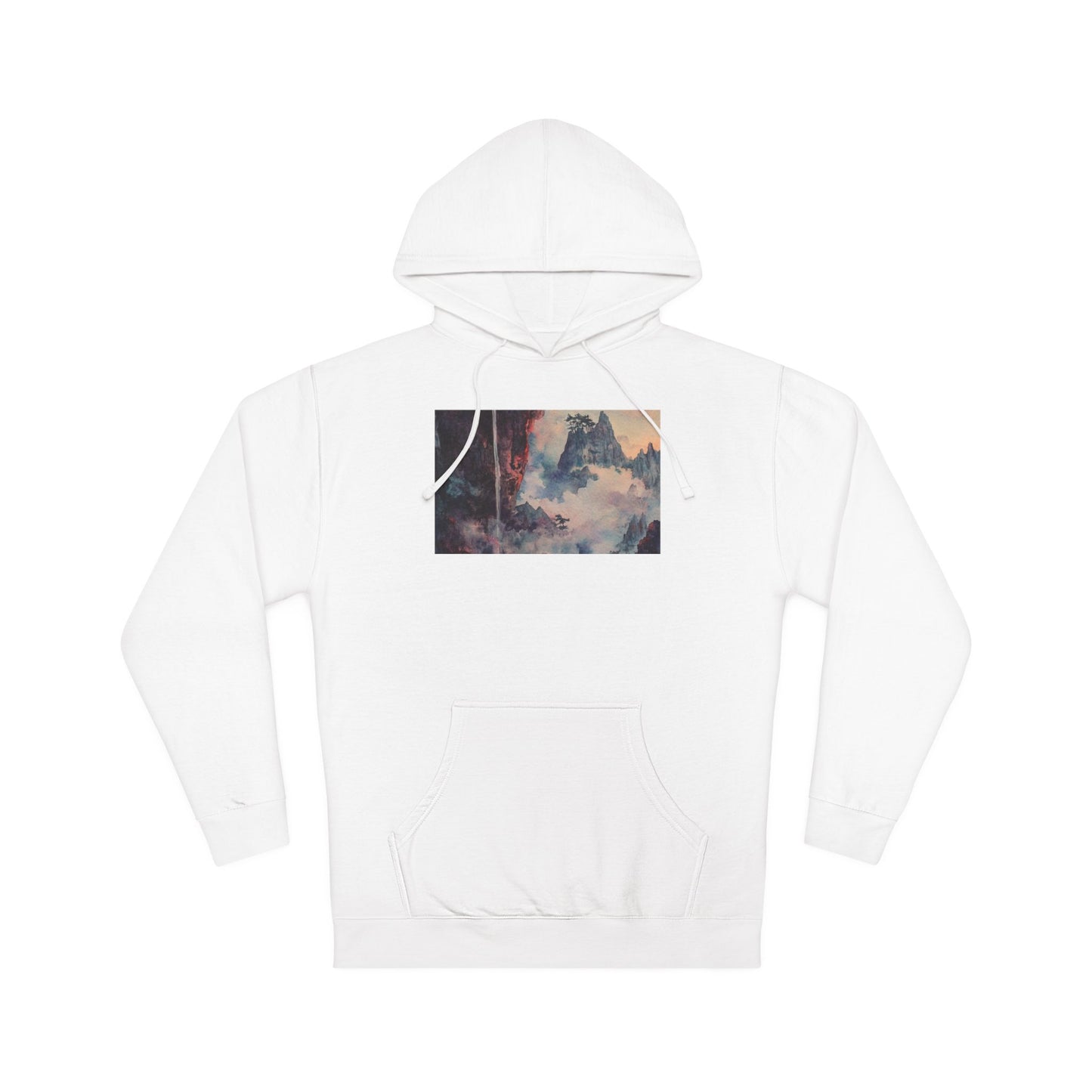 Artistic Fantasy Hooded Sweatshirt - Cozy Retro Hoodie for Gamers, Art Lovers, Casual Apparel, Unique Gift for Birthdays, Fashion Statement